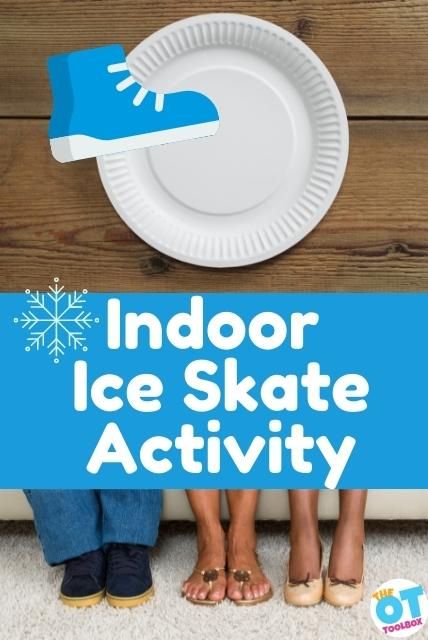 Indoor Ice Skating Activity for Gross Motor Skills - The OT Toolbox Buttoning Activities, Vestibular Activities, Sensory Integration Activities, Kids Empathy, Indoor Ice Skating, Ice Games, Sensory Input, Motor Planning, Ice Skating Rink