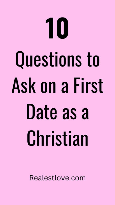 In this blog post, I’ll provide you with a compilation of 10 meaningful questions for a Christian to ask on a first date. These questions will allow you to connect with your date on a deeper level. Godly Dating Questions, Deep Questions To Ask Your Boyfriend Christian, Christian Relationship Questions, Christian First Date Questions, Qualities To Look For In A Man, Christian Dating Questions, Christian Dating Goals, Meaningful Questions, First Date Questions