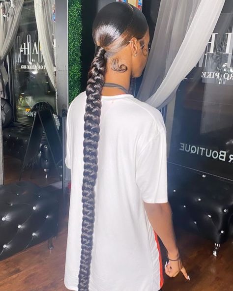 Sleek Braided Ponytail, Tan Skin Blonde Hair, Weave Ponytail Hairstyles, Sleek Ponytail Hairstyles, Black Ponytail Hairstyles, Braided Ponytail Hairstyles, Girls Hairstyles Braids, Braids With Weave, Girls Braids