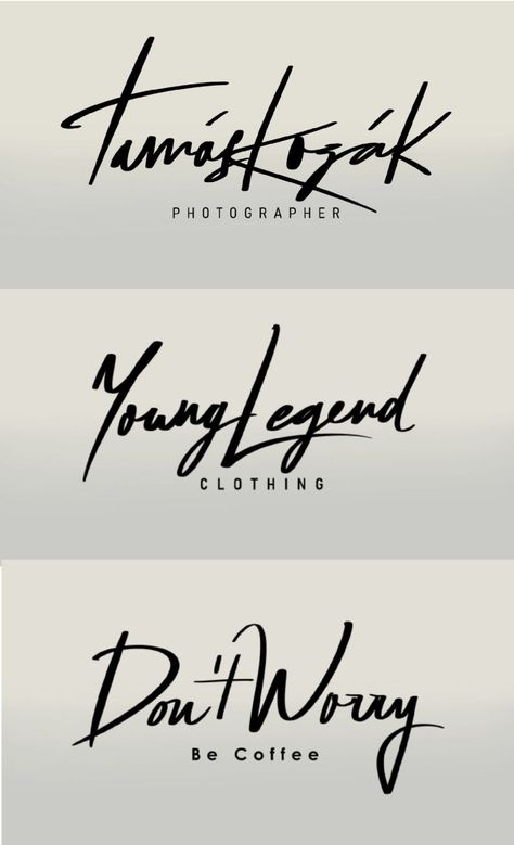 Masculine Font, Lettermark Logos, Font Creator, Logo Desing, Handwritten Logo, Logo Unique, Handwriting Styles, Wacom Cintiq, Signature Ideas