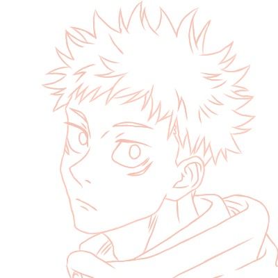 Traceable Drawings Anime, Jjk Lineart, Jujutsu Kaisen Lineart, Anime Outline, Art Markers Drawing, Manga Coloring Book, Kitten Drawing, Anime Lineart, Anime Drawing Books