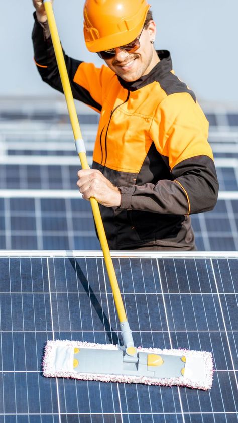 Solar Cleaning, Solar Panel Cleaning, Diy Solar Power System, Solar Attic Fan, Bull Pictures, Energy Facts, Renewable Energy Resources, Bird Control, Solar Power Plant