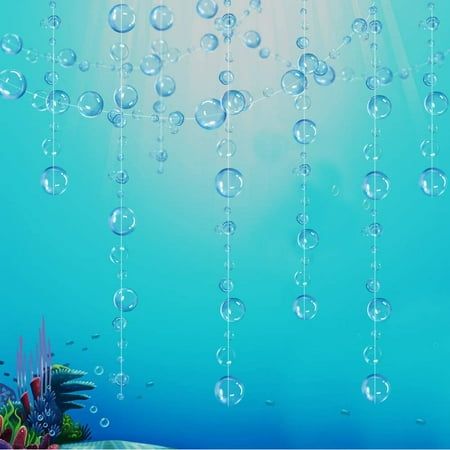 Description: Bubble hanging flag is lightweight, durable and practical, which is easy to install and not easy to damage. Marine theme bubble ornament is nice-looking, exquisite and colorful, which can create a vivd marine theme for you. It is made of high quality plastic material. The length of the bubble hanging flag is 200cm. It is perefect for home, party, bedroom, outdoor decoration and etc. Item Name: Bubble Hanging Flags Material: Plastic Features: Beautiful, Decorative, Lightweight Color: Hanging Bubbles, Bubble Garland, Little Mermaid Party, Backdrops Kids, Circle Garland, Mermaid Party Favors, Rainbow Bubbles, Bubble Party, Ocean Kids