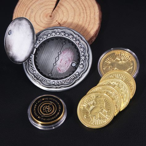 John Wick 4 Movie, John Wick Coins, John Wick Tattoo, Metal Props, John Wick Movie, Magical Jewelry, Beautiful Dark Art, Accessories Collection, Bag Packaging