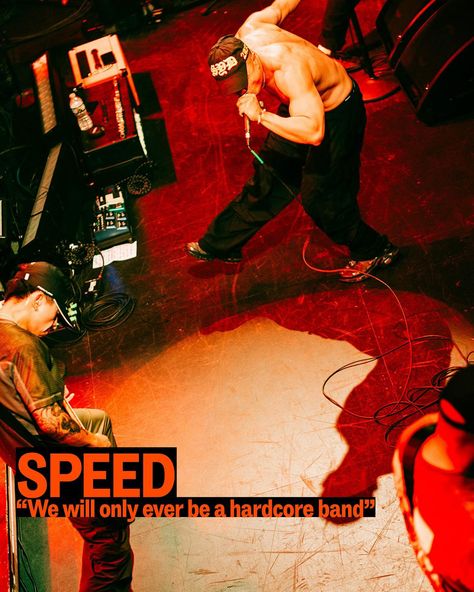 Sydney-based five-piece @gangcalledspeed began as a passion project. ⁠ “Hardcore for hardcore,” as frontman Jem Siow puts it. They didn’t envisage playing outside of Australia, or even releasing anything beyond their first EP, 2022’s ‘GANG CALLED SPEED’. But they’ve become one of the country’s biggest musical exports, and one of hardcore’s breakout bands at a time of unprecedented global visibility for the scene. SPEED are booked and busy.⁠ ⁠ Beneath the hard exterior the band is defined by v... Booked And Busy, Hardcore Music, Playing Outside, Passion Project, Sydney, The Outsiders, Musical, Australia, Exterior