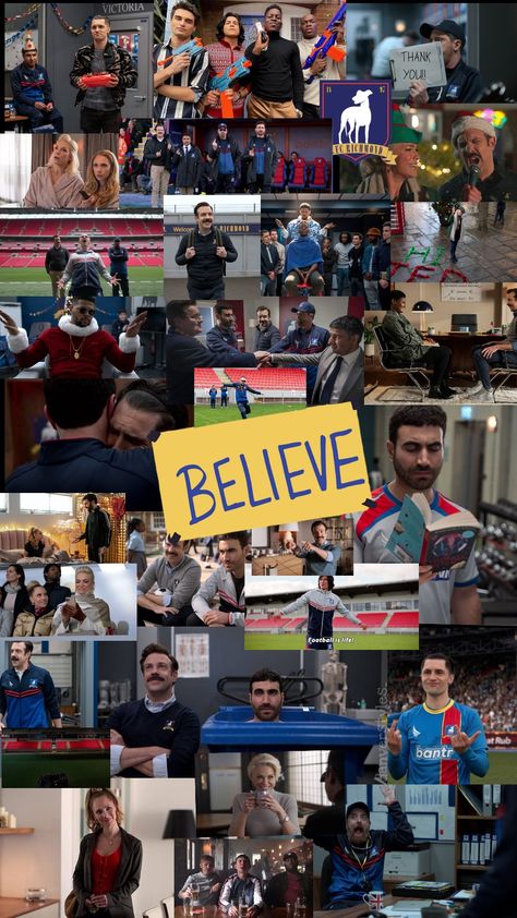 Believe Ted Lasso Poster, Football Is Life Ted Lasso, Be A Goldfish Ted Lasso Wallpaper, Jamie Tartt Ted Lasso Wallpaper, Ted Lasso Wallpaper Aesthetic, Ted Lasso Background, Afc Richmond Wallpaper, Roy Kent Wallpaper, Jamie Tartt Wallpaper