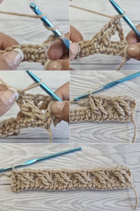 Celtic Weave Stitch, Celtic Weave, Crochet Stitches Guide, Easy Crochet Blanket, Easy Crochet Stitches, Crochet Stitches Video, Crochet Stitches For Beginners, Crochet Stitches Tutorial, Crochet Instructions