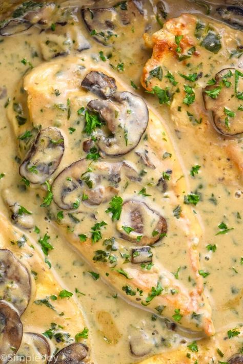 Mushroom Chicken is a rich and delicious weeknight dinner that comes together in 30 minutes with just a handful of ingredients. Best Clam Chowder Recipe, Chicken Paprika, Chicken Wine, Coconut Lime Chicken, Slow Cooker Casserole, Chicken Mushroom Recipes, Chicken Mushroom, Chicken Entrees, Chicken Slow Cooker Recipes