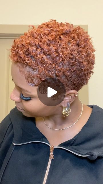 Style Twa Hairstyles, Wave Nouveau Curls Short Hair, Curly Twa Hairstyles, How To Get Curls On 4c Hair, Nymcfly Short Hair, Short Hairstyle For Older Women Over 50 With Fine Hair, Jheri Curl Hairstyles Short, Brown Twa Natural Hair, Big Chop With Color