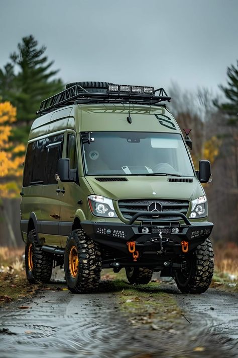 Mercedes Sprinter Camper Van, Mercedes Sprinter 4x4, Vw Syncro, 4x4 Camper Van, Mercedes Camper, Mercedes Sprinter Camper, Mb Sprinter, Minivan Camping, Adventure Van