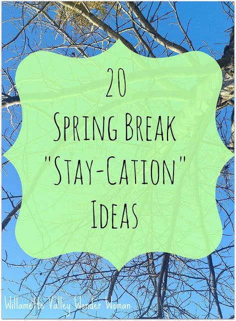 Spring Break staycation ideas Spring Break Quotes, Spring Break Ideas, Spring Break Pictures, Spring Break Kids, Spring Break Party, Spring Break College, Break Ideas, March Break, Staycation Ideas