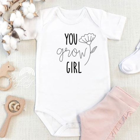 ReySkye is using our mockups to show her beautiful designs on.Photo by ReySkye 🧸 on May 22, 2020.    #Regram via @CAiVtEYjDvx Baby Grow Ideas, Diy Baby Onesies Girl, Onesie Decorating Ideas, Baby Girl Onesies Vinyl, Funny Baby Girl Onesies, Cricut Baby Onesie, Girl Onsies, Spring Baby Clothes, Onesie Ideas