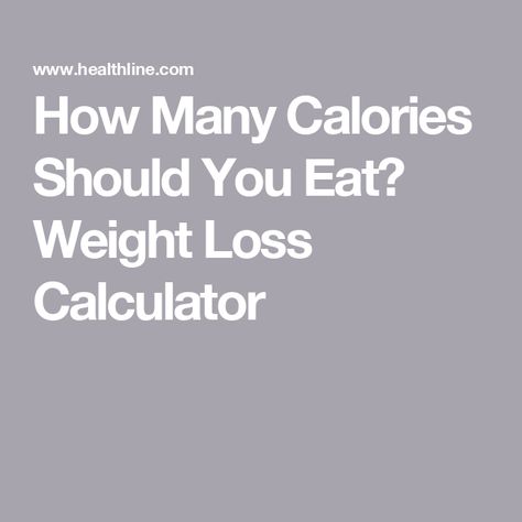 How Many Calories Should You Eat? Weight Loss Calculator Weight Calculator, Calories Per Day, Calorie Calculator, Eating Light, Maintain Weight, Calorie Deficit, Calorie Counting, Health Info, Health And Beauty Tips