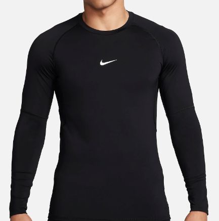 Men's Dri-FIT Slim Long-Sleeve Fitness Top $35 Dress Man, Fitness Top, Boys Fits, Sharp Dressed Man, Black Long Sleeve Top, Nike Pros, Nike Black, School Outfits, Cristiano Ronaldo