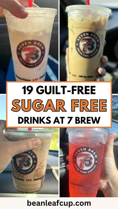 Discover the best 7 Brew sugar-free drinks that are perfect for your diet. Enjoy delicious, guilt-free options without sacrificing flavor or sweetness! Healthy Drink Options, Fairlife Coffee Recipes, Low Sugar Coffee Drinks, Sugar Free Sonic Drinks, 7 Brew Energy Drinks, Sugar Free Coffee Drinks, 7 Brew Drinks Orders, 7brew Drinks, Sugar Free Iced Coffee