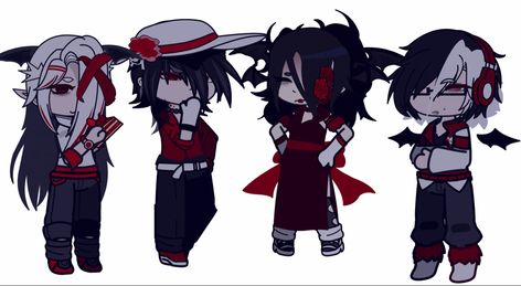 Vampire Gacha Club Outfit, Gacha Life Vampire Outfit, Gacha Vampire Outfit, Gacha Club Vampire Oc, Gacha Vampire Oc, Gacha Club Vampire, Gacha Club Female Oc, Gacha Vampire, Vampire Oc Art