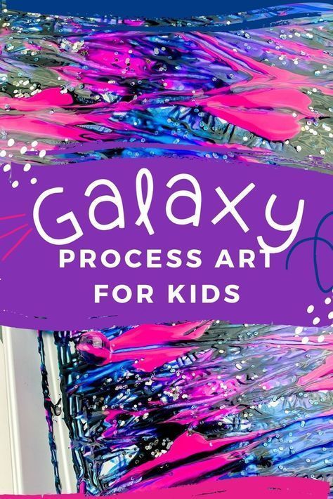 Process Art Activities, Space Activities Preschool, Art Activities For Preschoolers, Process Art For Kids, Process Art Preschool, Art For Preschoolers, Galaxy Crafts, Space Art Projects, Space Theme Preschool