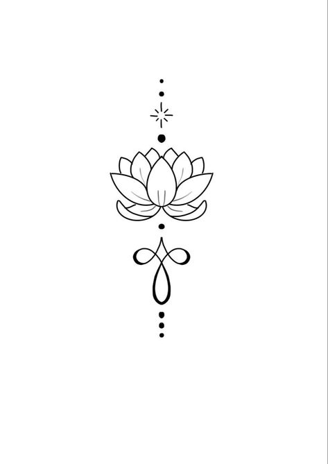 Kolam Tattoo, Lotusblume Tattoo, Simple Line Tattoo, Small Lotus Tattoo, Lucky Tattoo, Side Wrist Tattoos, Animal Tattoo Ideas, Petite Tattoos, Spine Tattoos For Women