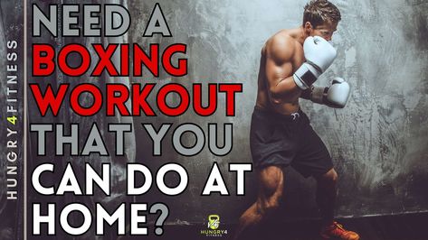 Boxing Workout At Home – Hingry4Fitness Boxing Workout At Home, Boxing Training Routine, Home Boxing Workout, Gym Workout Planner, Training Routine, Workout Planner, Kickboxing Workout, Ab Workout At Home, Ab Workouts