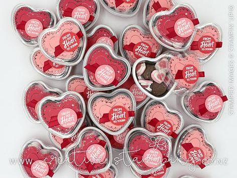 Heart Treats Valentine Ideas, Valentines Day Dessert Gift Box Ideas, Valentine’s Day Dessert Box Ideas, Mini Heart Tin Cakes, Valentine Cookies Packaging, Vday Treats, Mini Loaf Cakes, Valentine Desserts, Valentine Cake