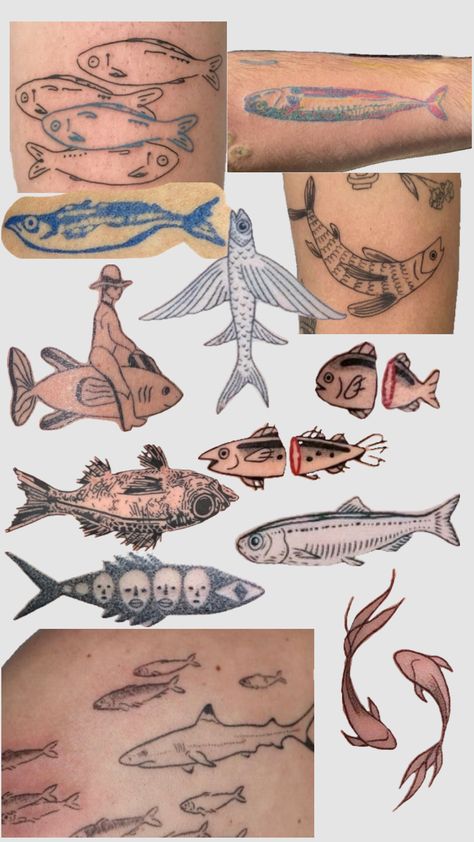 #tattoo #fish #fishtattoo Tiny Fish Tattoo, Tattoo Fish, Tiny Fish, Fish Tattoo, Body Mods, Get A Tattoo, Fish Tattoos, Tatting, Fish