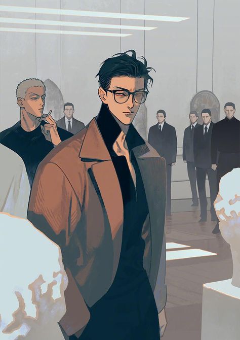 Manhwa Men, 19 Days Characters, Scratchboard Art, He Tian, Old Xian, 19 Days, Character Design Male, Ethereal Art, Handsome Anime Guys