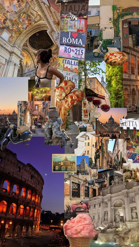 rome italy vision board Italy Vision Board, Italian Summer Aesthetic, Italian Summer, Rome Italy, Summer Aesthetic, Rome, Vision Board, Italy, Travel