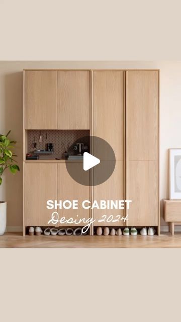 Foyer Cabinet Entryway, Foyer Storage Ideas Entryway, Shoes Cabinet Ideas, Foyer Shoe Storage, Foyer Shoe Cabinet, Shoe Cabinet Ideas, Shoe Storage Cabinet Entryway, Wood Magic, Shoe Cabinet Entryway