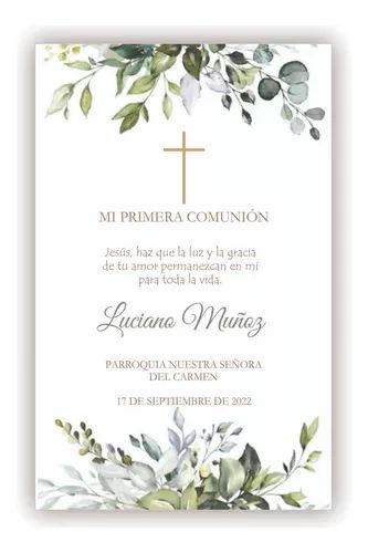 Tarjetas Estampas De Primera Comunion X 27 Unid | MercadoLibre 📦 Recuerdos Primera Comunion Ideas, First Communion Invitations, Communion Invitations, First Holy Communion, Holy Communion, First Communion, Family Friends, In Style, Invitation Template