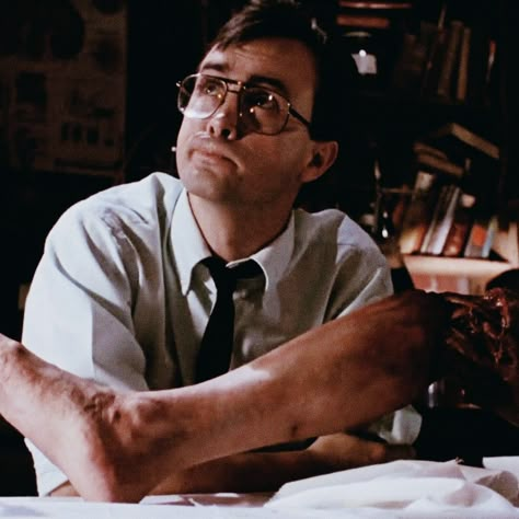 Herbert West Reanimator, Re-animator Herbert West, Bride Of Re-animator, Herbert West Icon, Herbert West Pfp, Herbert West X Dan, Bride Of Reanimator, Animator Aesthetic, Herbert West