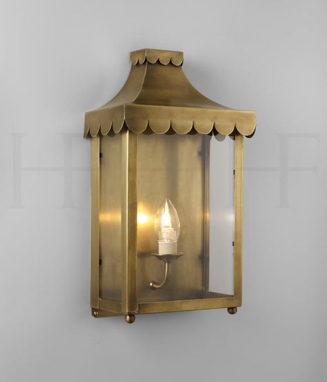 Hector Finch | Wall Lanterns Hector Finch, Wall Lanterns, Zone 2, Lantern Wall, Up House, Scallop Edge, Wall Lantern, Custom Painted, Outdoor Lanterns