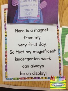 Crayons & Cuties In Kindergarten: Meet the Teacher Night! Kindergarten Meet The Teacher, Kindergarten First Week, Curriculum Night, Preschool First Day, Meet The Teacher Night, Beginning Of Kindergarten, First Day Of School Activities, Back To School Night, Kindergarten Lesson Plans