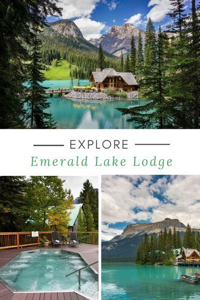 Emerald Lake Lodge is one of Canada's most dazzling mountain resorts. Set in Yoho National Park, it anchors a jade coloured lake (no Photoshop needed!) with plenty of hiking, biking and skiing trails. The restaurant and wedding facilities are pretty rad, too. #EmeraldLake #EmeraldLakeCanada #EmeraldLakeWedding #EmeraldLakeLodge #YohoNationalPark #BritishColumbia #BritishColumbiaTravel #BritishColumbiaRoadTrip #MountainWedding #MountainLodgeDecor Emerald Lake Canada, Emerald Lake Lodge, British Columbia Travel, Alberta Travel, Canada Vacation, Yoho National Park, Canada Travel Guide, Canadian Travel, Lake Lodge