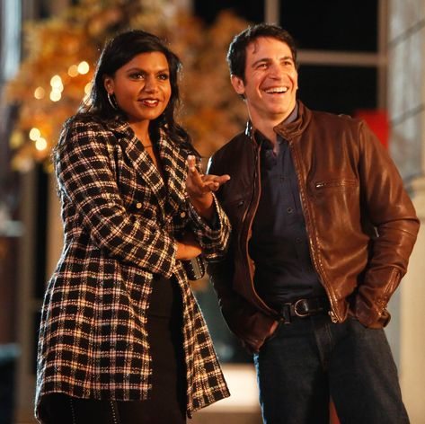 Mindy Project Style, Chris Messina, Modern Family Quotes, Mindy Project, Fashion Words, The Mindy Project, Mindy Kaling, Stylish Coat, American Dad