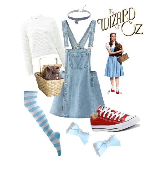 Diy Dorthy Costume, Dorothy Costume Diy, Dorothy Outfit, Dorthy Costume, Costumes Faciles, Disney Bound Outfits Casual, Disneybound Outfits, Dorothy Costume, Disney Themed Outfits