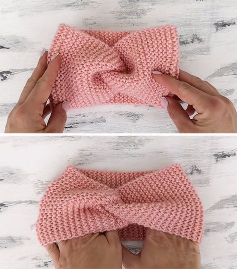 Crochet Knit Stitch Patterns, Knitted Headband Free Pattern, Knit Headband Pattern, Headband Tutorial, Crochet Knit Stitches, Knitted Headband, Knit Headband, Headband Pattern, Knit Stitch Patterns