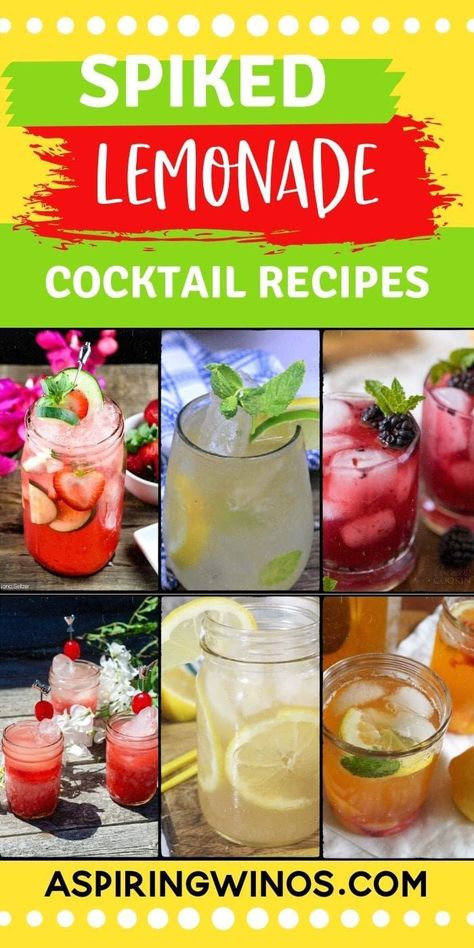 Boozy Lemonade Punch, Lemonade Drinks With Alcohol, Simply Lemonade Alcohol Drinks, Lemonade Alcohol Drinks, Lemonade With Alcohol, Lemonade Trailer, Alcoholic Lemonade, Alcoholic Lemonade Drinks, Spiked Lemonade Recipe