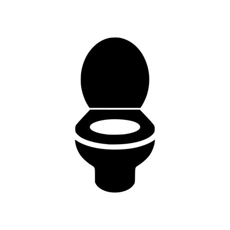 Toilet vector icon simple design Toilet Pictogram, Logo Toilet, Wc Logo, Wc Icon, Toilet Logo, Toilet Symbol, Toilet Signage, Western Toilet, Toilet Icon