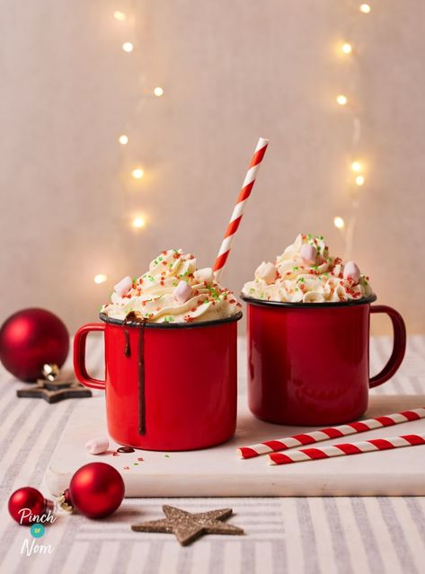 Hot Coco Photoshoot, Coco Photoshoot, Holiday Hot Chocolate, Pinch Of Nom, Frozen Christmas, Photoshoot Family, Christmas Hot Chocolate, Sugar Sprinkles, Hot Coco