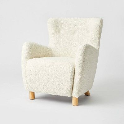 Reading Nook Chair, Wingback Accent Chair, Studio Mcgee Target, Upholstered Swivel Chairs, Chairs For Small Spaces, Comfy Seating, Swivel Accent Chair, Reading Chair, Wood Arm Chair