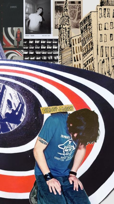 Elliott Smith #elliottsmith #wallpaper #music #vintage #90s Elliot Smith, Elliott Smith, Midwest Emo, Wallpaper Music, Miss You All, Drama Free, Missing You So Much, Holy Trinity, Vintage Wallpaper