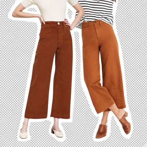 Sailor Pants Outfit, Yellow Pants Outfit, Jesse Kamm Sailor Pant, Kamm Pants, Best Questions To Ask, Madewell Outfits, Best Questions, Madewell Style, Jesse Kamm