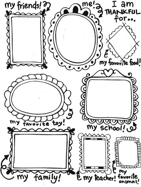 What Is Gratitude, Draw With Pencil, Monte Alto, Friendship Art, Cassie Stephens, Diy Preschool, Doodle Borders, Being Thankful, Coloring Pages Inspirational