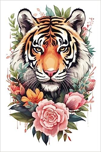 Tiger Flower, Cool Journals, Composition Book, Chinese Zodiac, Facebook Group, Pretty Cool, Decoupage, Tattoo Designs, Art Drawings