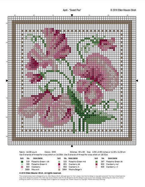 Free Cross Stitch Patterns Flowers, April Sweet Pea, Chrysanthemum Cross Stitch, Spring Flower Cross Stitch, Sweet Pea Cross Stitch, Pansy Cross Stitch Pattern Free, April Snow, Iris Flower Cross Stitch Pattern, Flower Cross Stitch Pattern