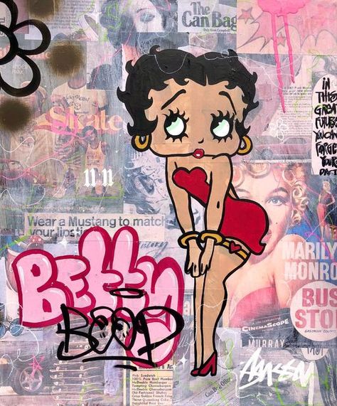 Betty Boop Graffiti, Betty Boop Print, Betty Boop Poster Vintage, Betty Boop Cheetah Print, Betty Boop Collage, Betty Boop Invitations, Betty Boop Wallpapers Vintage, Betty Boop Pictures Vintage, Baddie Posters