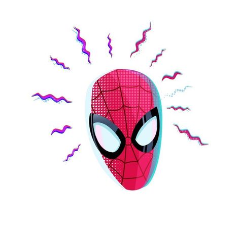 Spider-Man, Spidey-Sense Spider Man Spider Sense, Spider Sense Spiderman, Spidey Sense Tattoo, Spidey Sense Art, Spider Man Illustration, Spiderman Sense, Spiderman Spider Sense, Spider Man Stickers, Spider Verse Fanart