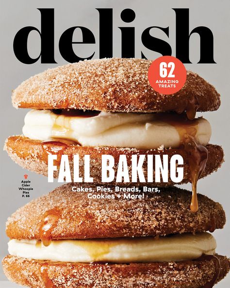 Delish (@delish) • Instagram photos and videos Angel Cake, Whoopie Pies, Quick Easy Dinner, Fall Baking, Cozy Fall, Digital Magazine, Easy Recipes, Quick Easy, Cooking Tips