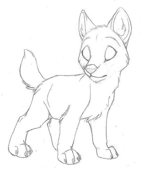 Pup Drawing, Wolf Base, Anime Wolves, Anime Wolf Drawing, Wolf Pup, Wolf Drawing, Anime Wolf, Animal Sketches, Arte Animal