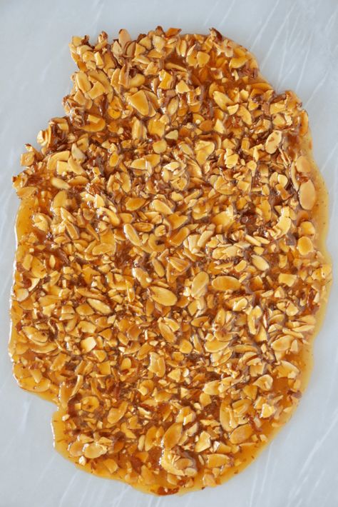 How To Make Pralines Recipes, Hazelnut Praline Feuilletine Recipe, Almond Praline Recipe, How To Make Pralines, Almond Praline Cake, Hazelnut Praline Recipe, Praline Almonds, Pralines Recipe, Candied Oranges